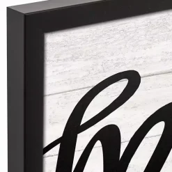 Be Mine Framed Canvas Wall Plaque