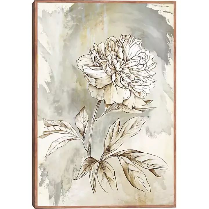 Beauty Within Framed Canvas Art Print