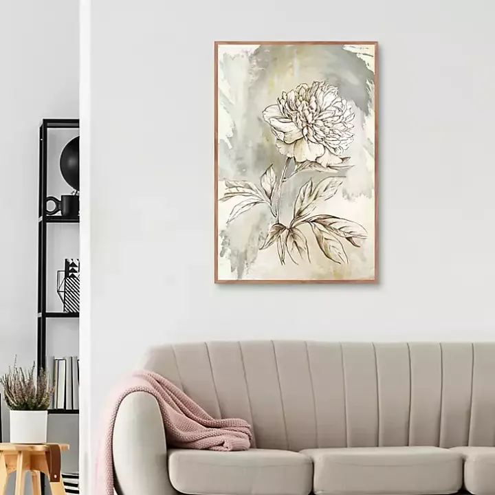 Beauty Within Framed Canvas Art Print