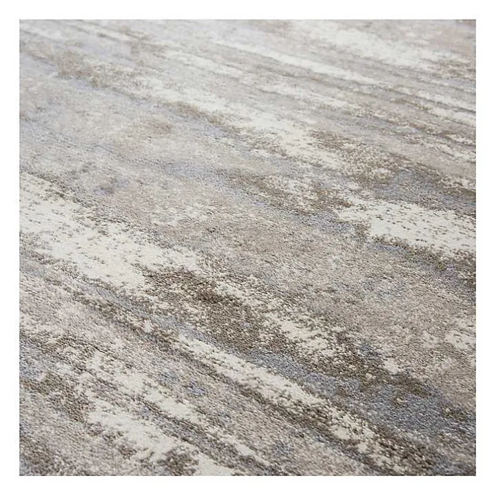 Beige Edward Abstract Area Rug, 8x10