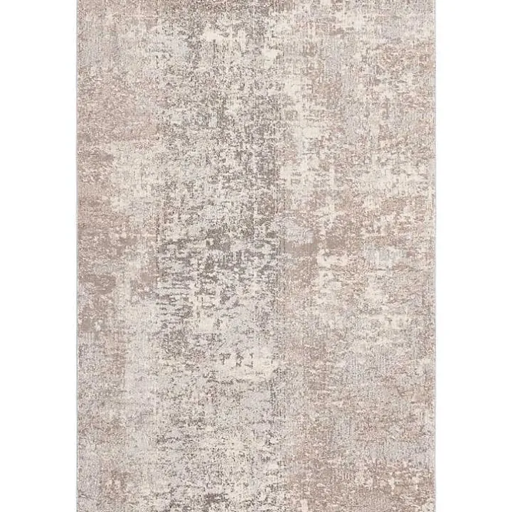 Beige Madison Abstract Area Rug, 8x10