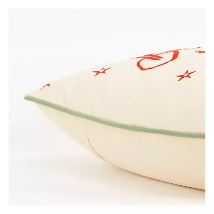 Believe in the Magic Christmas Throw Pillow