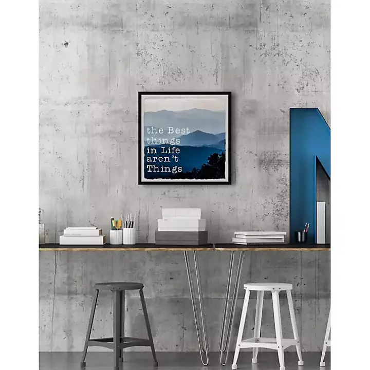 Best Things in Life Framed Wall Plaque