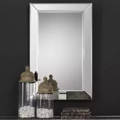 Beveled Frame Rectangle Wall Mirror