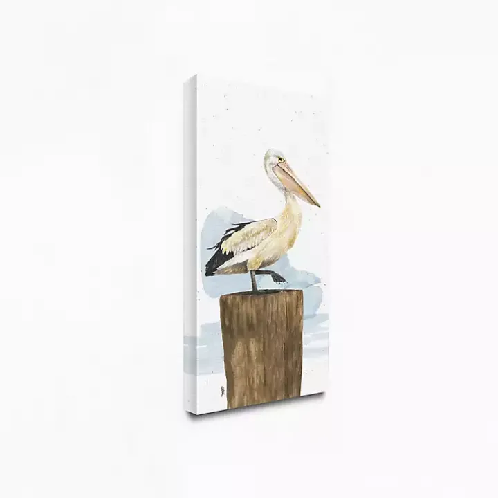 Birds of the Coast Panel III Canvas Art Print