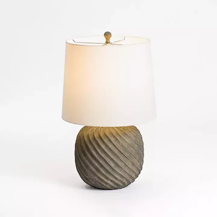 Black and Brown Swirl Anders Table Lamp