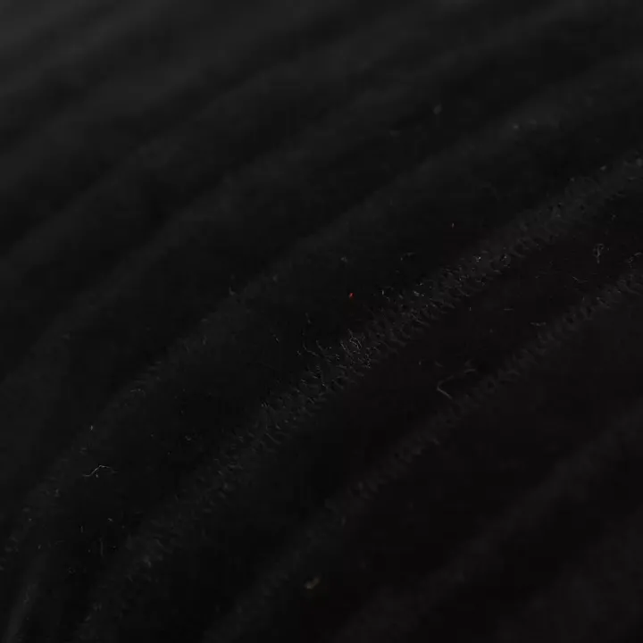 Black Asymmetrical Stripe Lumbar Pillow