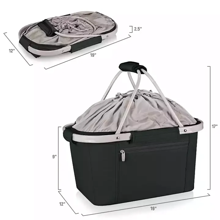 Black Florida State Seminoles Cooler Basket