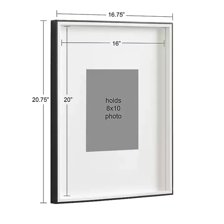 Black Gibson 3-pc. Gallery Frame Set, 16x20 in.