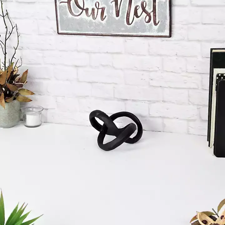 Black Infinite Abstract Knot