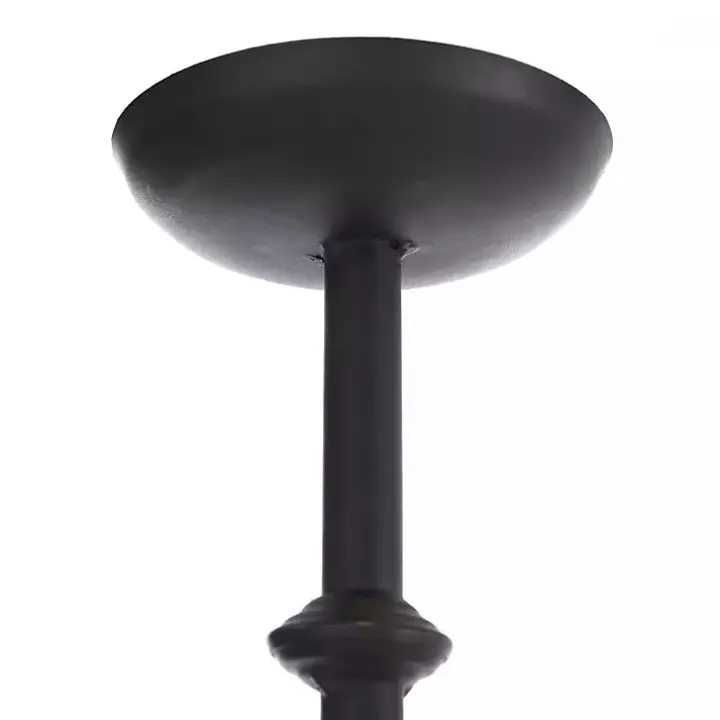 Black Iron Candle Holder