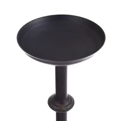 Black Iron Candle Holder