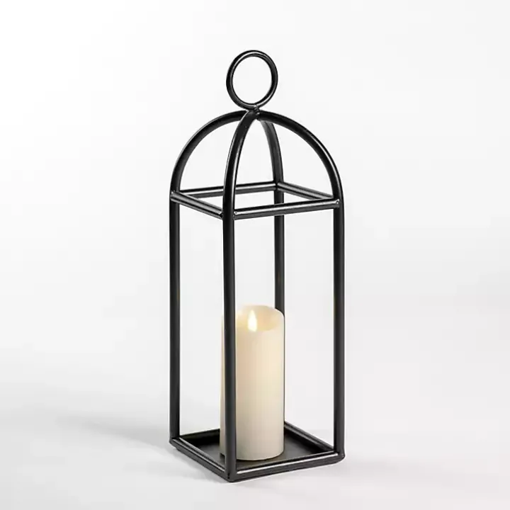 Black Iron Carlisle Lantern, 19 in.