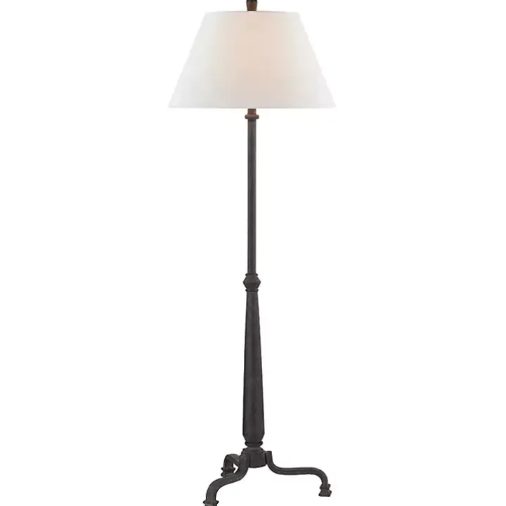Black Metal Antique Randy Floor Lamp
