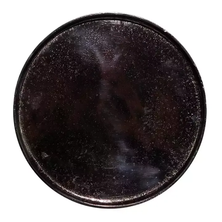 Black Metal Round Tripod Accent Table