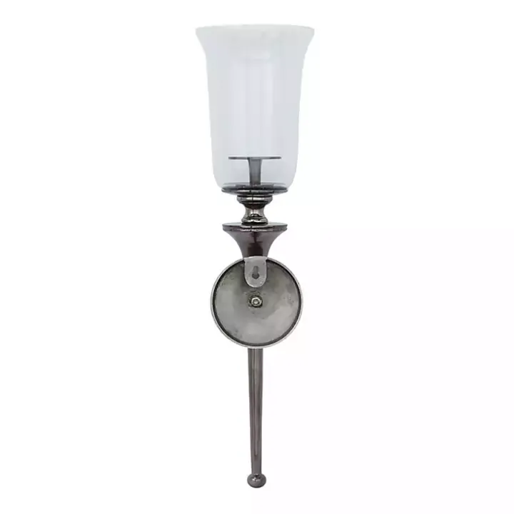 Black Nickel Bell Sconce