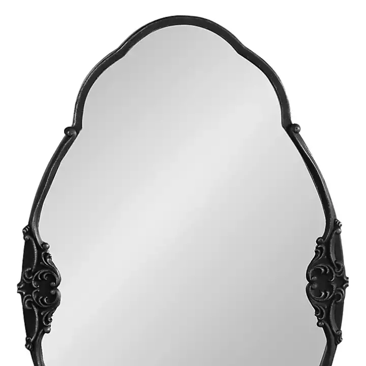 Black Novella Baroque Wall Mirror