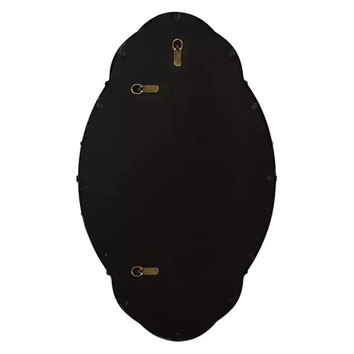 Black Novella Baroque Wall Mirror