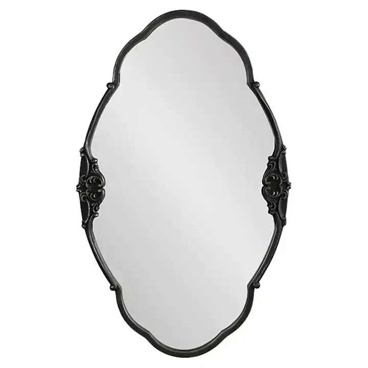 Black Novella Baroque Wall Mirror