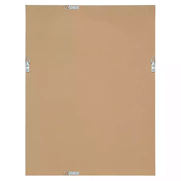 Black Reyna Rectangle Wall Mirror