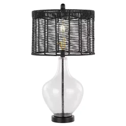 Black Rope Jenny Table Lamps, Set of 2
