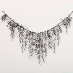 Black Twig Banner Garland