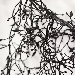 Black Twig Banner Garland