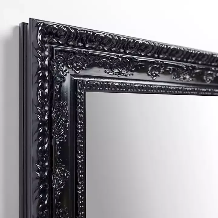 Black Vintage Wall Mirror