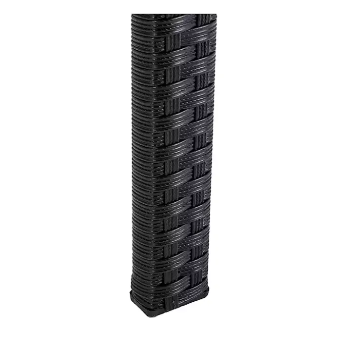 Black Wicker Frame 4-pc. Outdoor Living Set