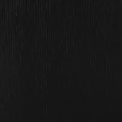 Black Wood 2-Door Windowpane Media Cabinet