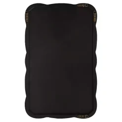 Black Wood Scalloped Leigh Wall Mirror