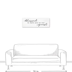 Blessed to Have You Canvas Wall Plaque