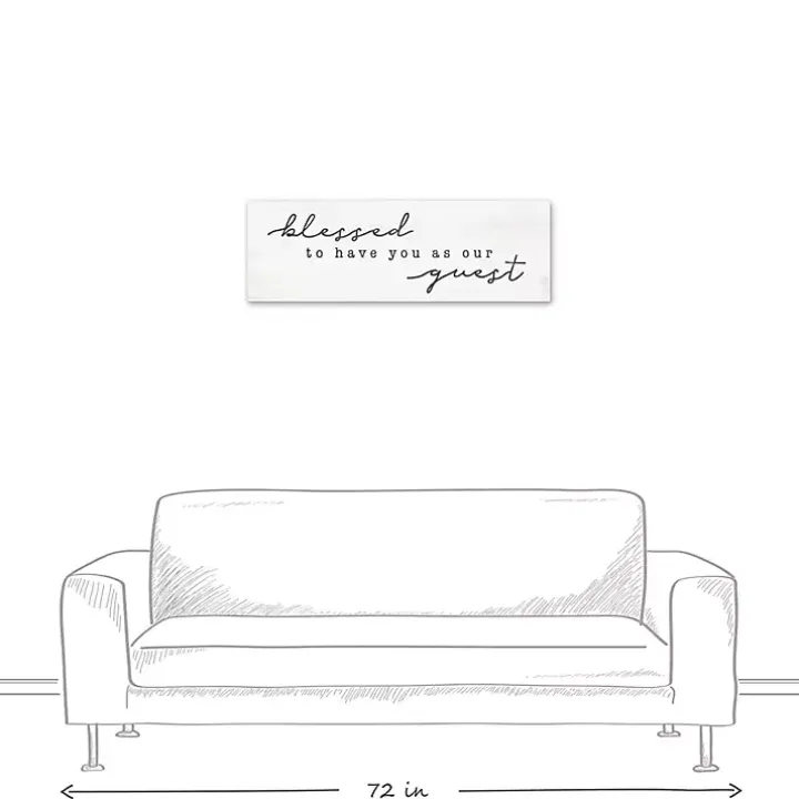 Blessed to Have You Canvas Wall Plaque