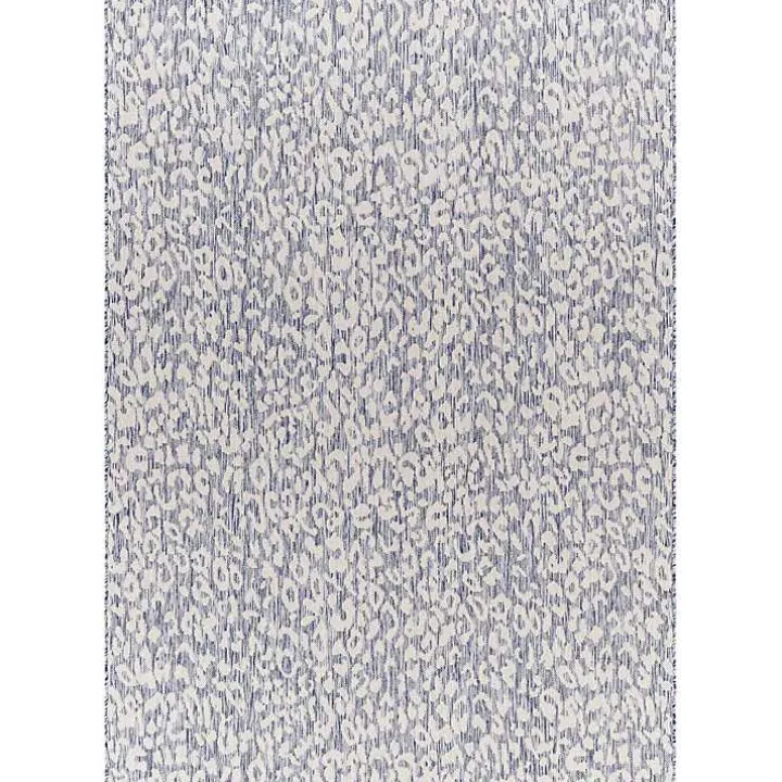 Blue Amur Outdoor Rug, 6x9