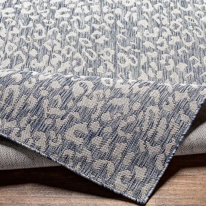 Blue Amur Outdoor Rug, 9x12