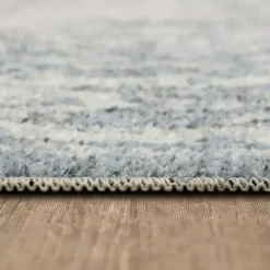 Blue and Cream Blackwell Area Rug, 8x10