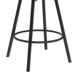 Blue Athena Swivel Counter Stool