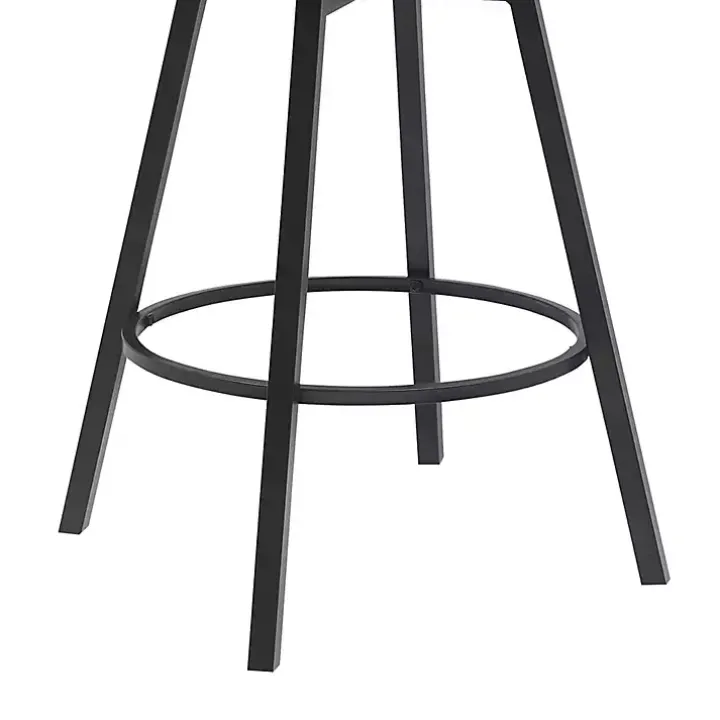 Blue Athena Swivel Counter Stool