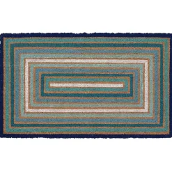 Blue Boxes Doormat