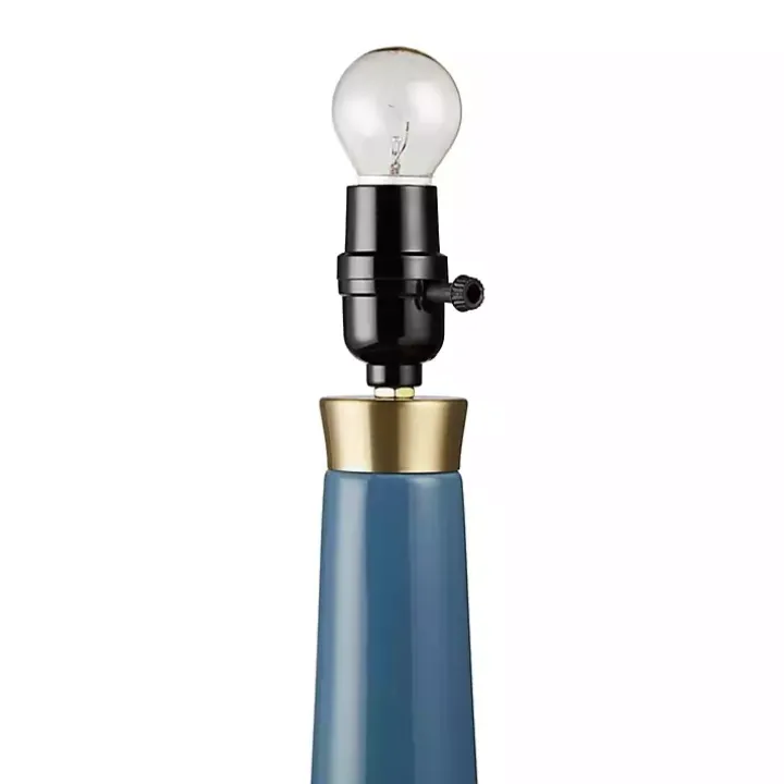 Blue Ceramic Zazie Table Lamp