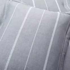 Blue Classic Stripe 3-pc. Full/Queen Comforter Set