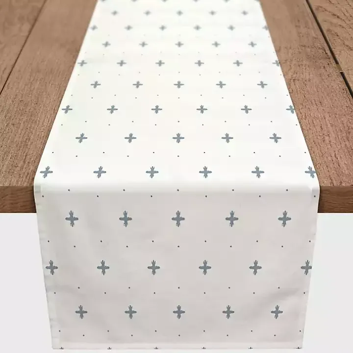 Blue French Country Table Runner, 72 in.
