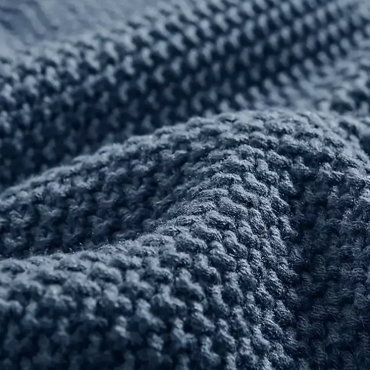 Blue King Rylan Knit Blanket