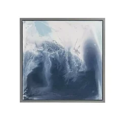 Blue Lagoon Framed Canvas Art Prints, Set of 2