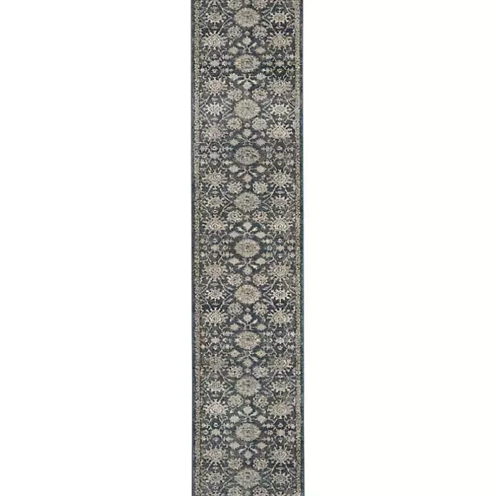 Blue Lush Vines Runner