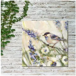 Blue Meadow I Outdoor Canvas Art