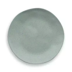 Blue Melamine Santal Salad Plates, Set of 6