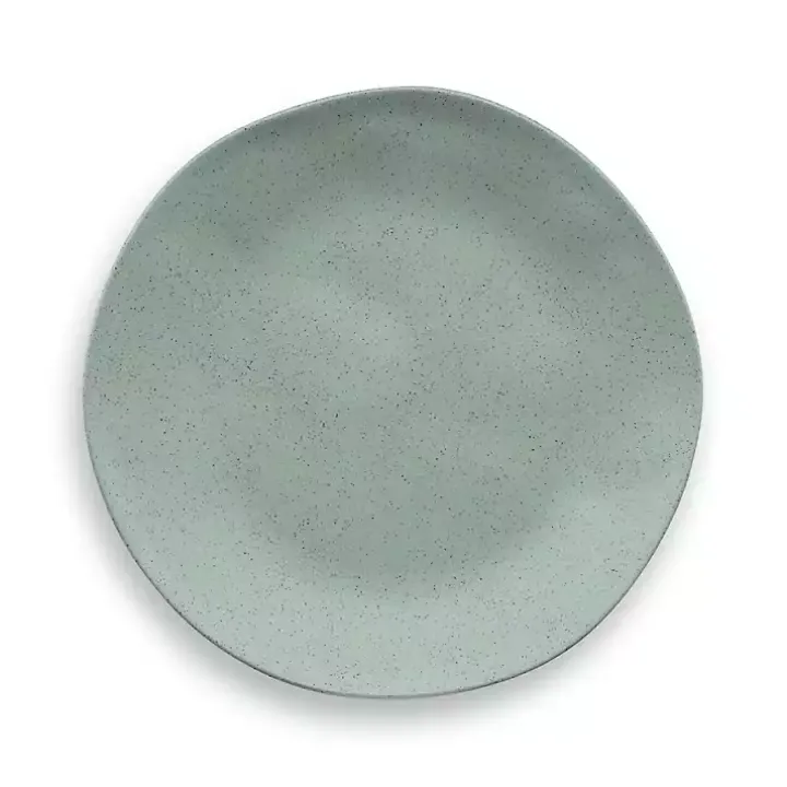 Blue Melamine Santal Salad Plates, Set of 6