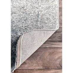 Blue Nora Abstract Area Rug, 5x8
