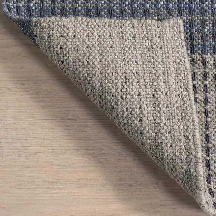 Blue Portland Emily Henderson x RugsUSA Rug, 5x8
